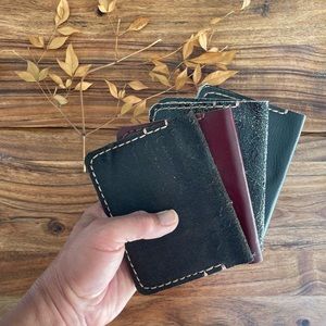Wallet, each side one pocket